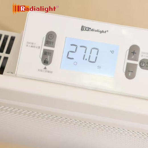 radialight取暖器家用节能省电立式暖风机速热恒温电暖气片NDLX 商品图4