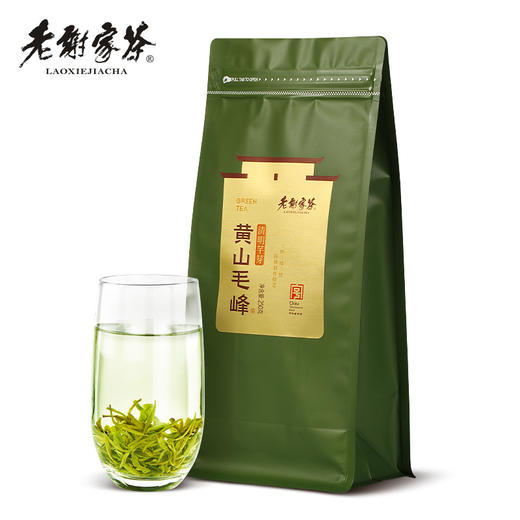 老谢家茶黄山毛峰茶叶雨前绿茶250g 商品图0