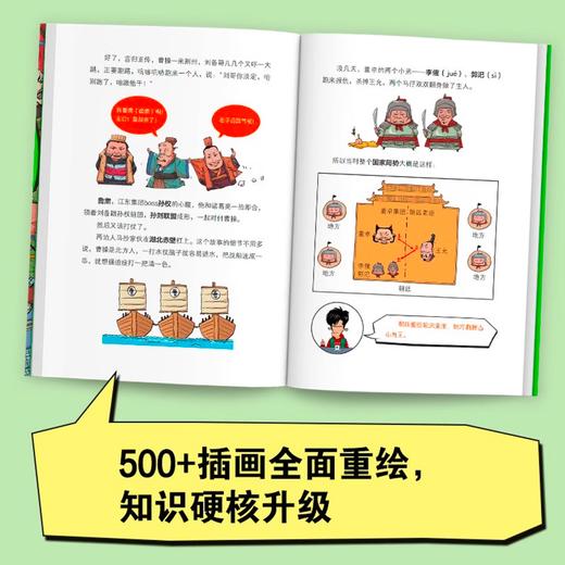 【混子哥边画边讲代表作】半小时漫画中国史:秦汉三国 看半小时漫画，通五千年历史 漫画历史品类累计销量第一 混知出品 陈磊·半小时漫画团队中小学生课外阅读书 科普漫画 商品图2