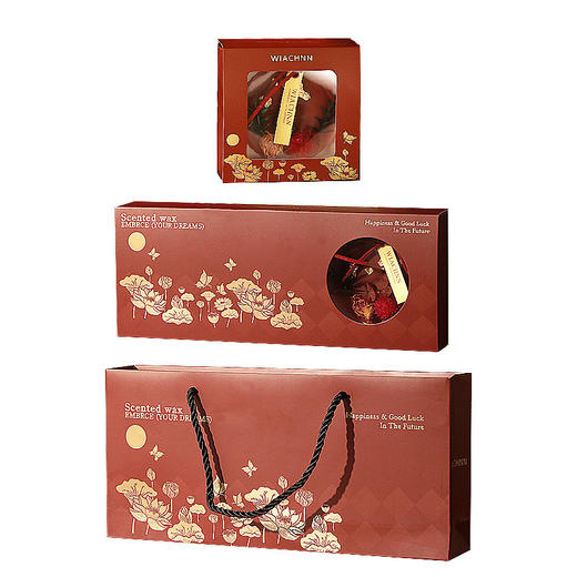 【新年！红礼鸿运蜡片香薰礼盒】3WIACHNN/蕙秀 红运香薰蜡片 衣柜衣橱香氛片 结婚伴手礼盒 新年节日礼物 商品图5