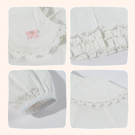 贝贝怡女童长袖衬衫ZB1FS014 商品图4