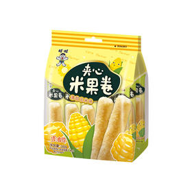 旺旺 夹心米果卷 玉米味/芝士味 180g/袋