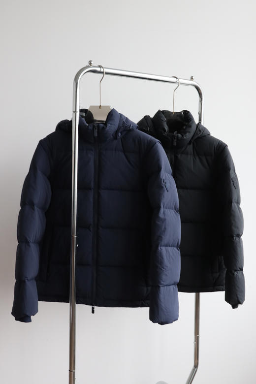 B.B 可拆卸衣袖连帽厚款羽绒服 YR205 商品图3