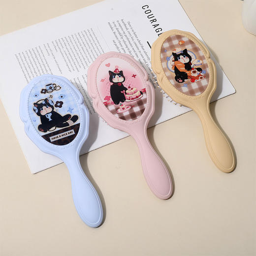 奶牛猫浮雕气囊梳梳子-纪念日百货门店同款168997772 商品图1