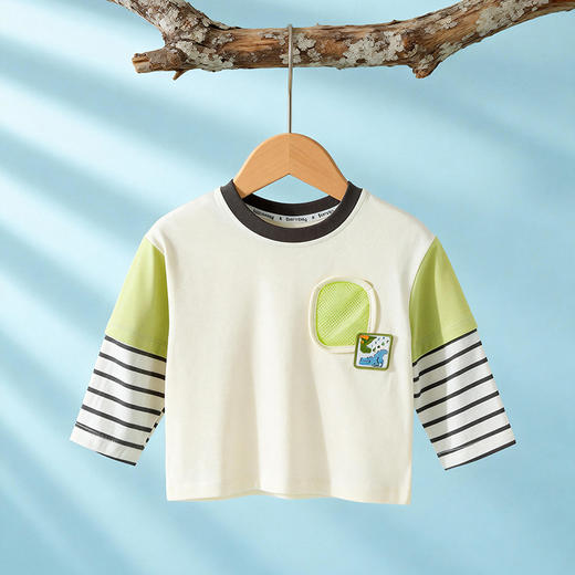 贝贝怡男童长袖T恤ZB1FS001 商品图4