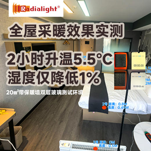 radialight取暖器家用节能省电立式暖风机速热恒温电暖气片NDLX 商品图7