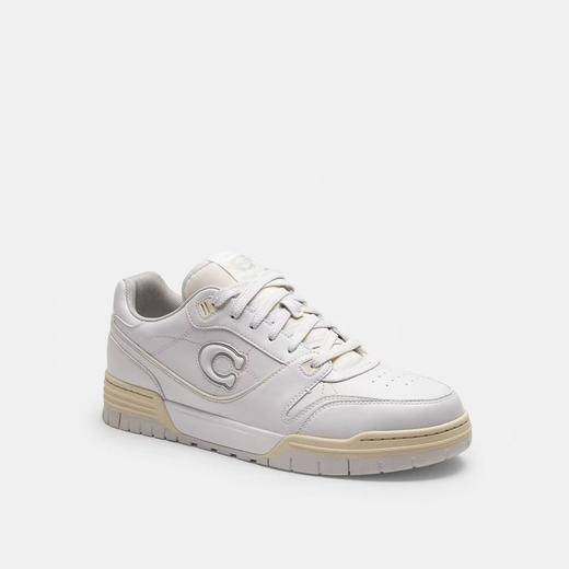 【爆】【9.2折】1楼COACH蔻驰男士CCN57白色SOHO运动鞋吊牌价1350 现价1245 商品图0