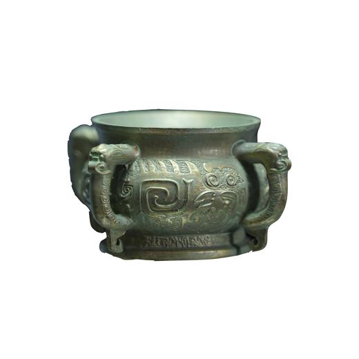 邢侯簋错金四神铜壶立体冰箱贴树脂材质河南旅游文创礼品小礼物 商品图4