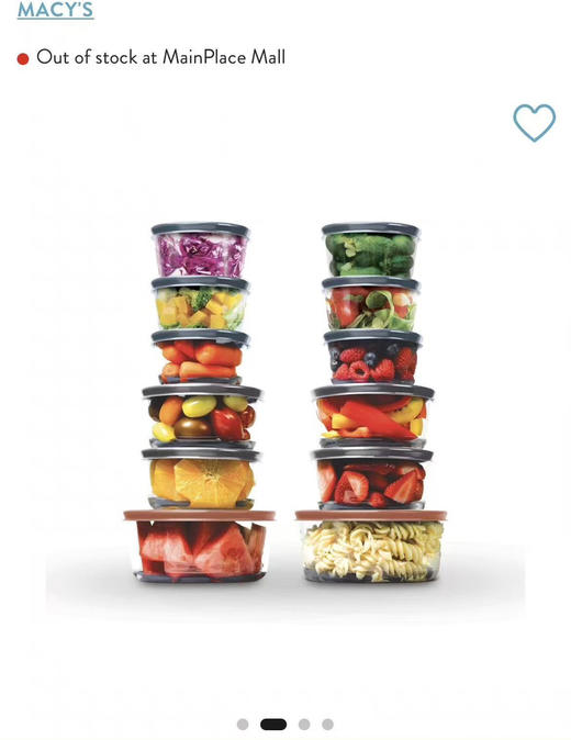 正品Art & Cook 的 24 件套玻璃食品保鲜盒 商品图0