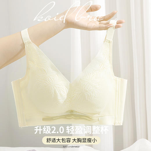 【活动价59元1件，99元2件】轻盈调整杯无钢圈文胸-638 商品图2
