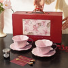 摩登主妇三色堇釉下彩咖啡杯碟家用送礼2026新款乔迁搬家新婚结婚礼物 商品缩略图1