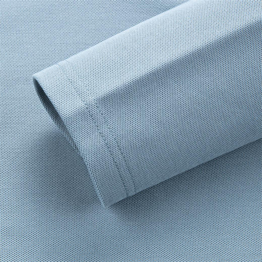 罗蒙男士春秋假两件长袖Polo衫纯色翻领百搭休闲通勤男上衣 商品图8