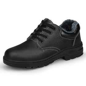 仅防砸劳保鞋冬季加棉款高帮防水工作鞋