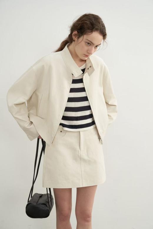 LNNNS 韩系立领极简休闲小个子短款外套 21855 商品图2