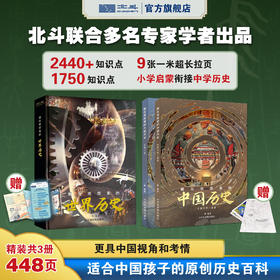 【北斗 】藏在地图里的世界历史/中国历史精装版（赠价值99元升级小程序+地图）