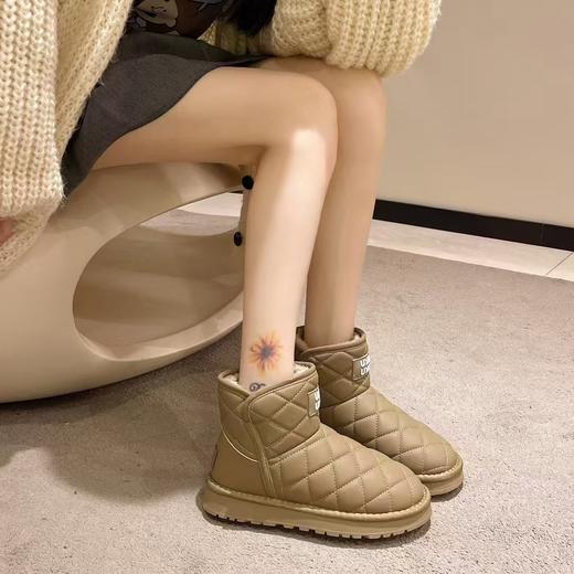 【HF】无忧购“清仓福利”冬季防水皮面棉鞋加绒加厚防水女款雪地靴3811/3823/3825/3856（截单后3-5天发货） 商品图8