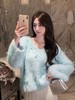 张心子【蓝色雪山】秋冬氛围感仙气马海毛毛衣 U2511117 商品缩略图0