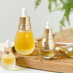 天露芬赋活抗皱精华油套装|面部赋活油+眼部精华油，深润油养