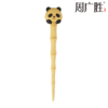 周广胜手工雕刻熊猫发簪木质古风发钗女简约百搭款盘发簪子送女生 商品缩略图4