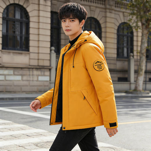 Schenvega 情侣冲锋衣 三防绵羊毛棉衣外套 男女同款 加厚保暖 抵御严寒 商品图7