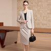 IWY/高级感职业西装套裙女长袖西服包臀裙正式场合两件套通勤装CS2734 商品缩略图2