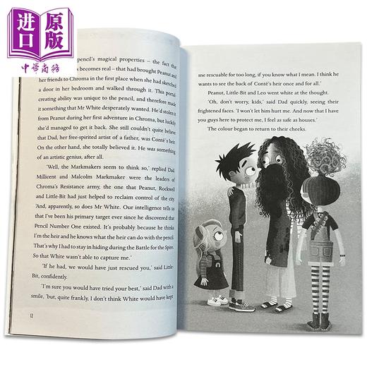 【中商原版】花生琼斯3册 Peanut Jones 英文原版 畅销儿童文学 激发想象力创造力童书7岁以上 650L~900L 送音频 具体询客服 商品图2