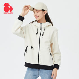+【乐粉专属】SCALER思凯乐户外抓绒衣男女春秋季抗静电加厚羊羔绒外套保暖立领F5212516/F5202516