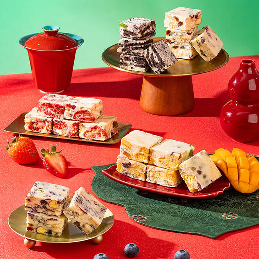 雅觅 四季长安·瑞雪 什锦雪花酥礼盒【产地直发】 商品图1