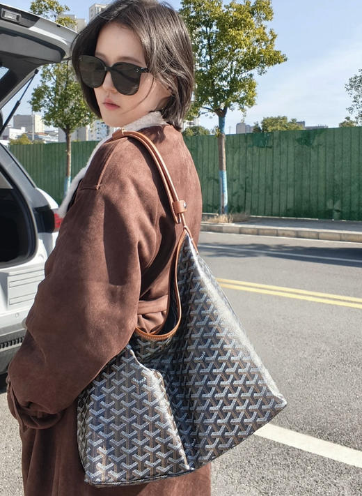 戈雅Bohème Hobo老花满印托特包011902 商品图6