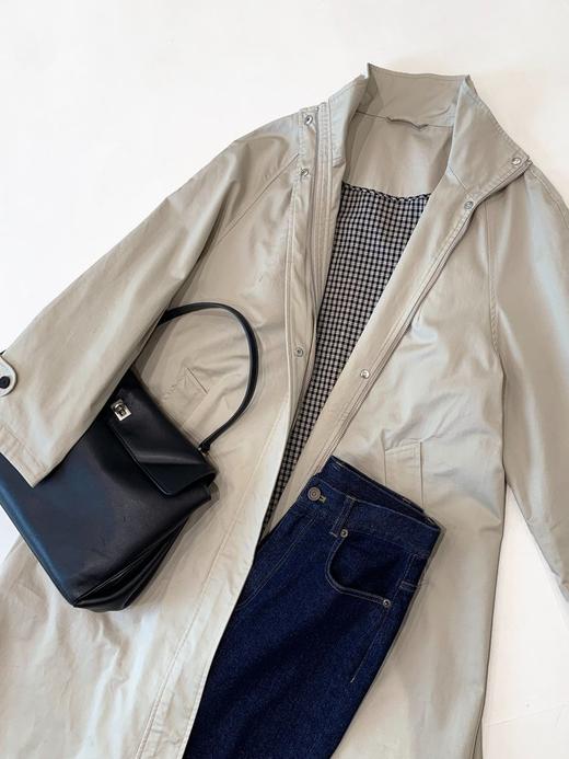 【高品质私服】【IC高密斜纹棉单排扣风衣】丝质手感，结构细腻，挺阔有型G1533-CC【无标出货 介意慎拍】 商品图10