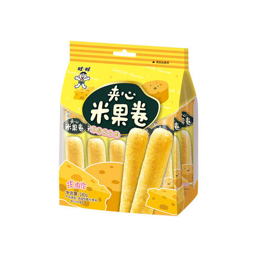 旺旺 夹心米果卷 玉米味/芝士味 180g/袋 商品图1