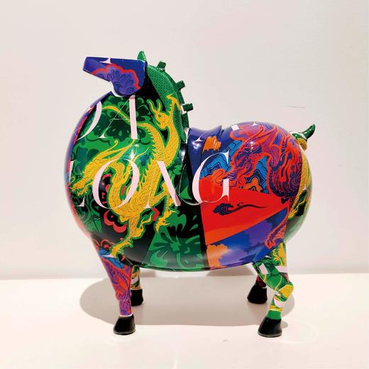唐富贵《龙马精神》中国生肖系列艺术品 商品图4