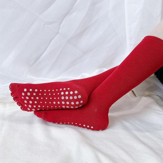 壁虎瑜伽【2601WZ496】鸿运专业防滑五趾袜【5天发货】 商品图5