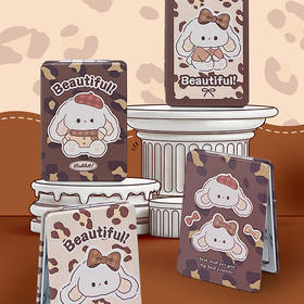 豹纹萌兔折叠化妆镜便携镜-纪念日百货门店同款169643116