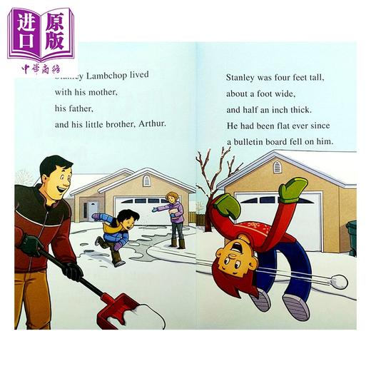 【中商原版】我可以读 扁平斯坦利10册 I Can Read Flat Stanley 英文原版 儿童英语阅读分级 470L~520L 送音频 具体询客服 商品图3