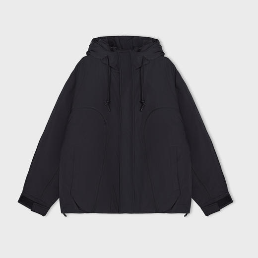 【新品上新】HX 冬季短款带帽羽绒服Z100540094101 商品图4