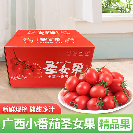 广西圣女果 新鲜水果 整箱发货 单果8g左右 商品图0