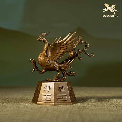 铜师傅《青龙》《白虎》《朱雀》《玄武》青铜摆件 家居装饰品 商品图3