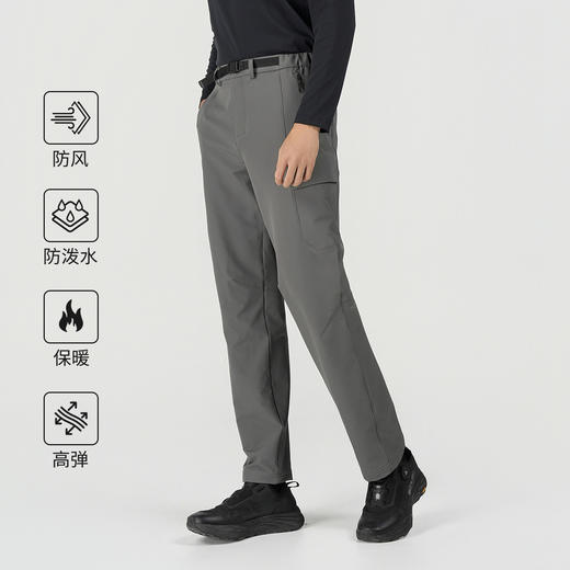 +【乐粉专属】SCALER思凯乐户外软壳裤25秋冬男女保暖防风防泼水耐磨保暖长裤子F3516D56/F3506D56 商品图0