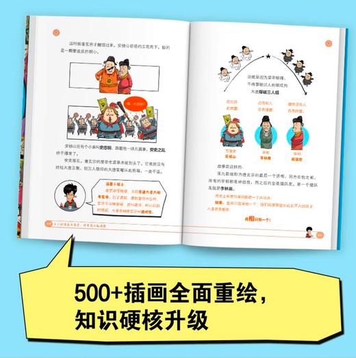 【混子哥边画边讲代表作】半小时漫画中国史:两晋南北朝隋唐 看半小时漫画，通五千年历史 漫画历史品类累计销量第一 混知出品 陈磊·半小时漫画团队中小学生课外阅读书 科普漫画 商品图2