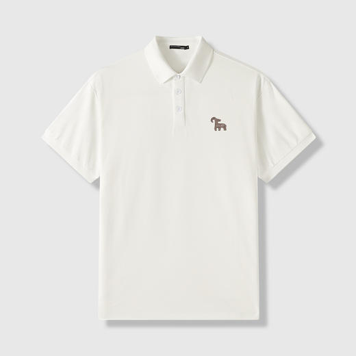 GXG男装【凉感透气】26夏季简约时尚商务休闲男式翻领短袖POLO衫K&C 商品图2