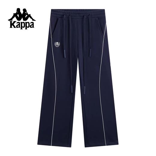 【春上新】【7折】6楼卡帕Kappa新款运动长裤女款阔腿裤索罗娜抽绳侧条纹裤直筒裤原价599现价419 商品图3