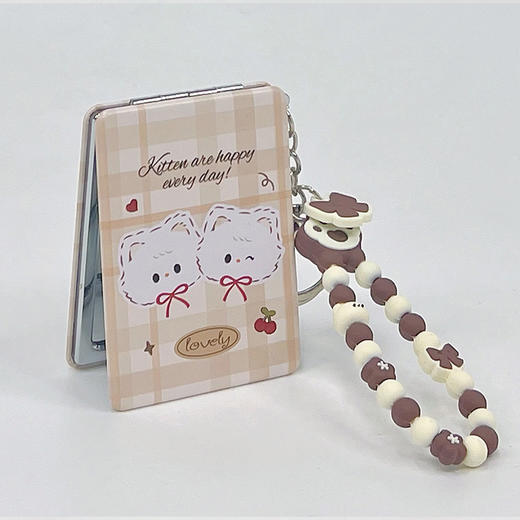 美拉德萌猫挂饰镜便携镜-纪念日百货门店同款169643095 商品图3