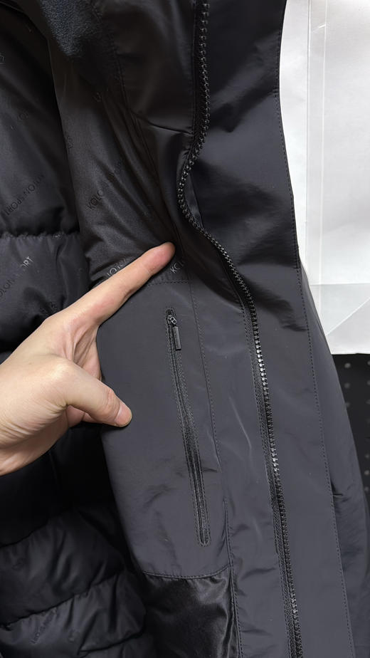 原单正品 KOLON SPORT可隆防水透湿防风耐磨男士可拆卸帽羽绒服，
尺码：M-3XL 商品图6