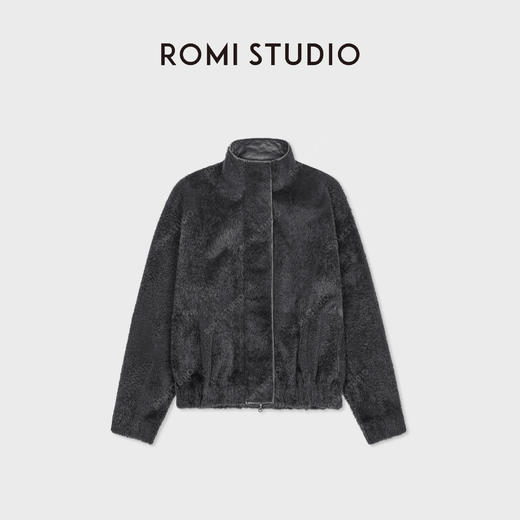 ROMI STUDIO进口拉贡100小胎羊皮毛一体毛革皮草RWCWWG6115 商品图5