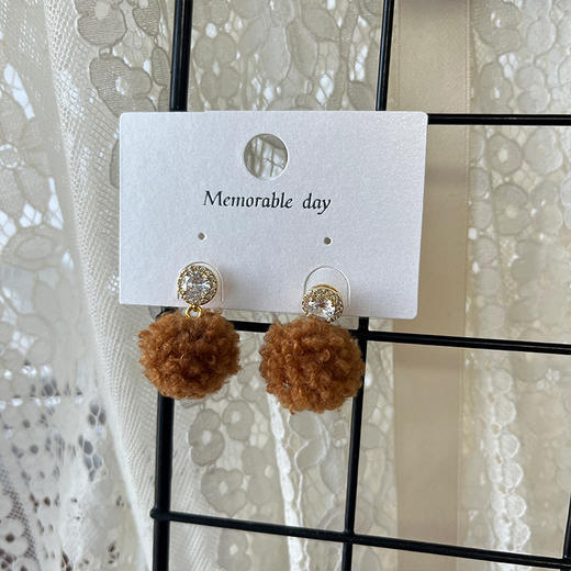 美拉德复古风 银针耳环-纪念日百货门店同款168445071 商品图4