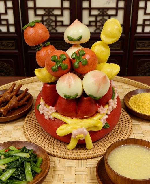 仅限西安市三环内派送【非遗美食丨 慕百滋中式蛋糕】甄选优质小麦，手工发酵制作，款式精致多样，生日、庆功宴、纪念日等多场景适用，中式蛋糕系列需提前3天预定，下单后不支持退款~ 商品图2