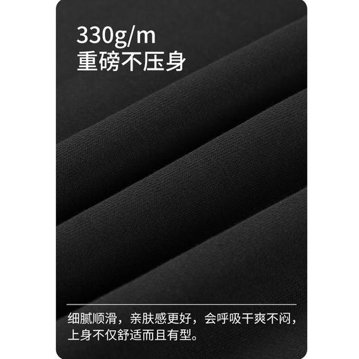 GXG男装【100%棉】秋季时尚夜光字母舒适百搭亲肤男式圆领卫衣K&C 商品图2
