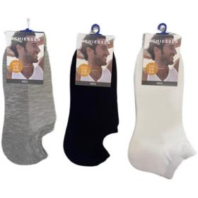 【防臭粘纤】SCHIESSER德国舒雅男士粘纤加聚乳酸（生物降解）材质短袜35/21199K