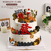 双层男士发财暴富款主题生日蛋糕，让生日既显用心，又充满 “财气”，开启财运亨通的新一岁【惠州】 商品缩略图8
